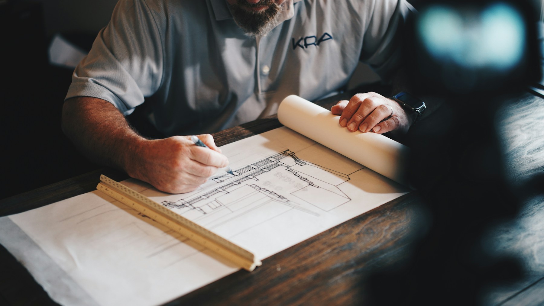 Planung eines Bauprojekts
